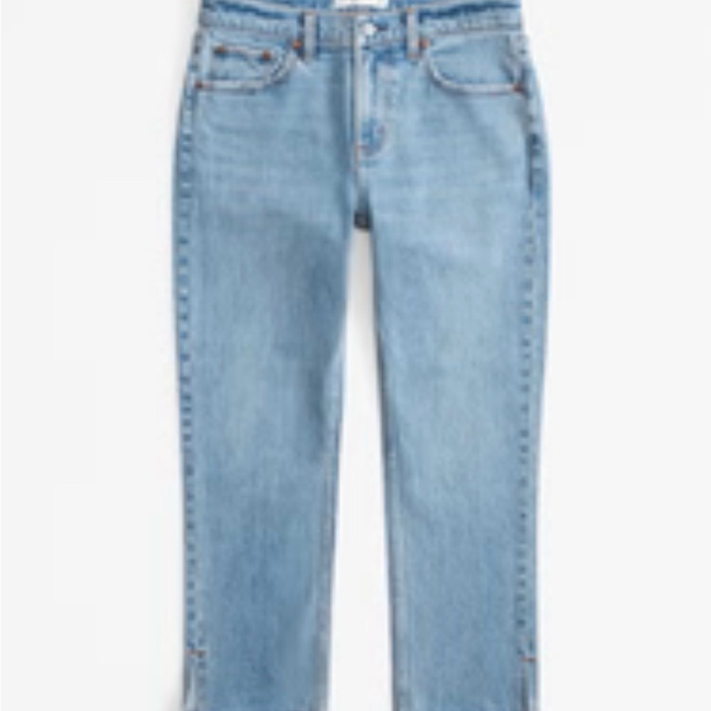Abercrombie slit hem capri Women's Jeans
